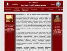 Tablet Screenshot of drmegyesi.com